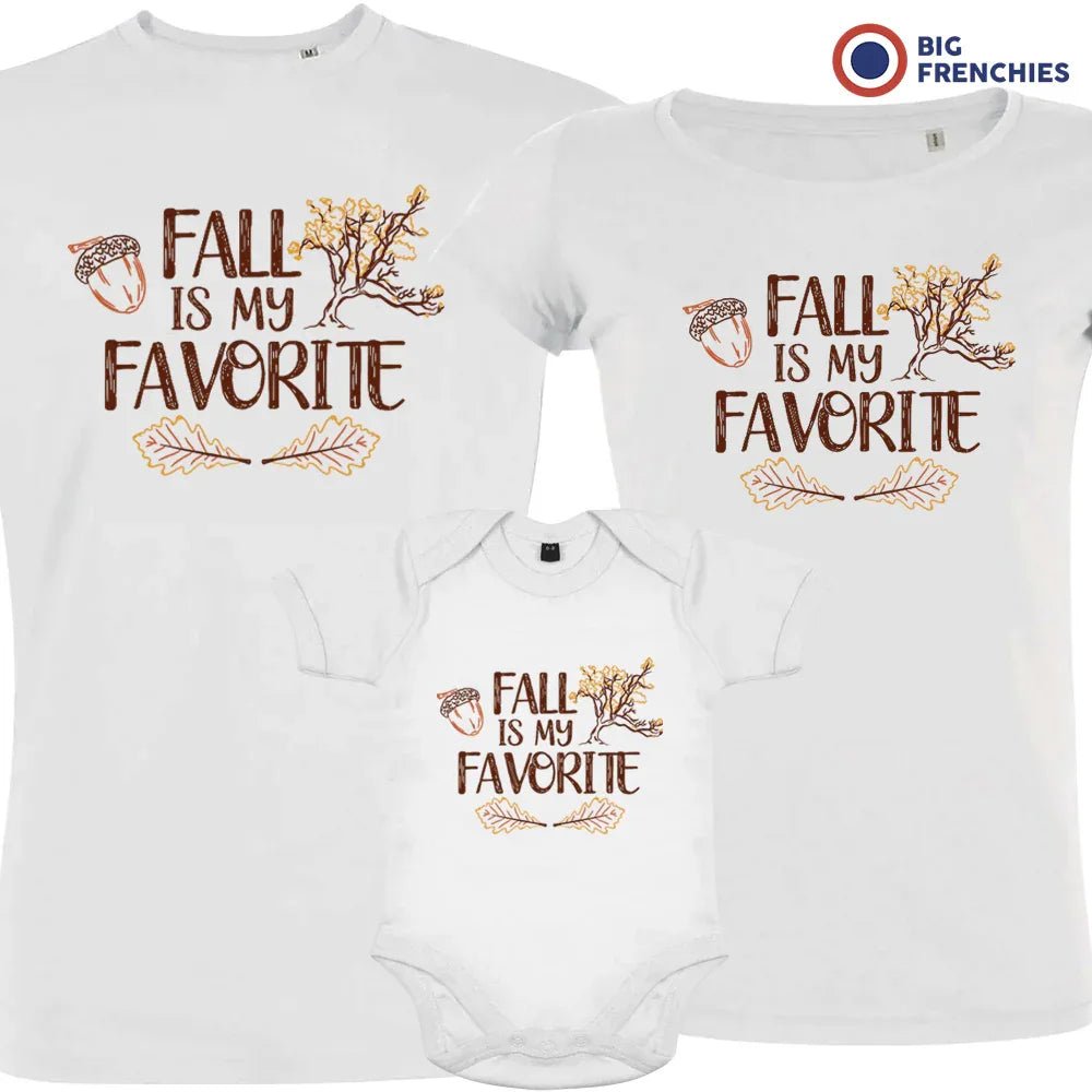 Fall Is My Favorite Matching Organic Cotton Family Set (Set of 3) - Create Marketplace
