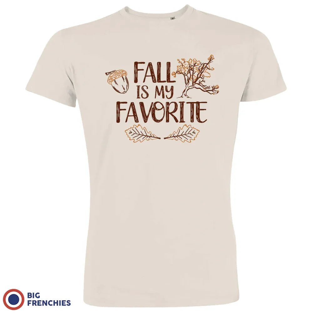 Fall Is My Favorite Men's Organic Cotton Tee - Create Marketplace