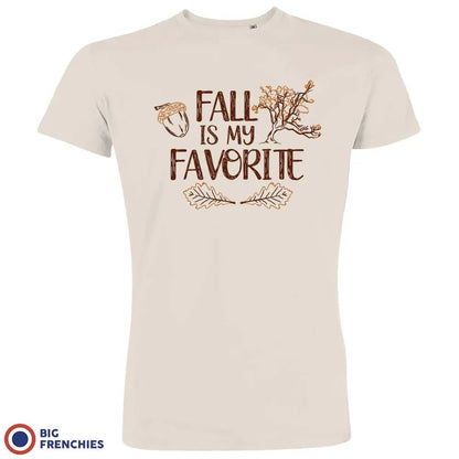 Fall Is My Favorite Men's Organic Cotton Tee - Create Marketplace