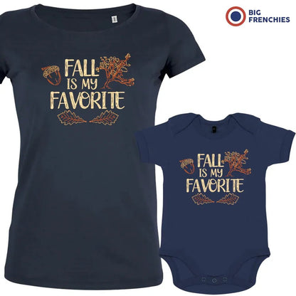Fall Is My Favorite Mom and Child Organic Cotton family Set (Set of 2) - Create Marketplace