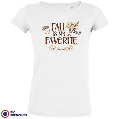 Fall Is My Favorite Women's Organic Cotton Tee - Create Marketplace