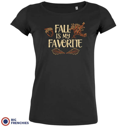 Fall Is My Favorite Women's Organic Cotton Tee - Create Marketplace