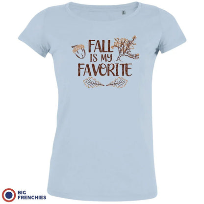 Fall Is My Favorite Women's Organic Cotton Tee - Create Marketplace