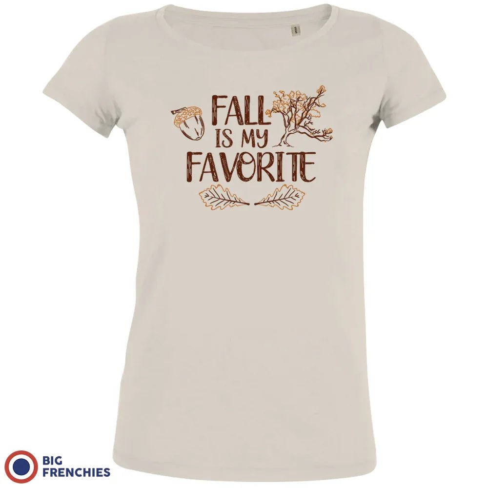 Fall Is My Favorite Women's Organic Cotton Tee - Create Marketplace