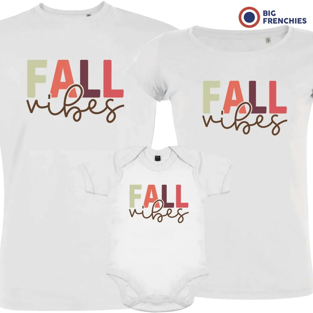 Fall Vibes Matching Organic Cotton Family Set (Set of 3) - Create Marketplace