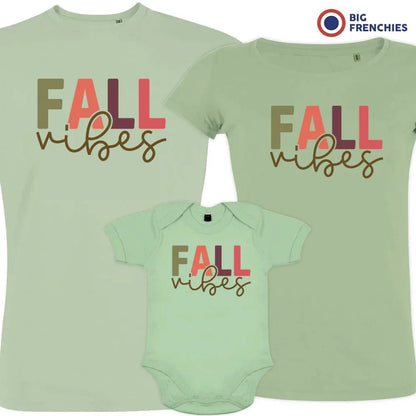 Fall Vibes Matching Organic Cotton Family Set (Set of 3) - Create Marketplace