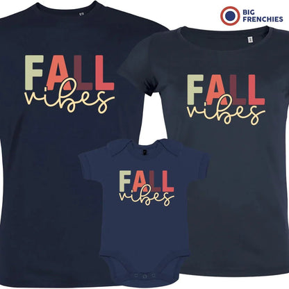 Fall Vibes Matching Organic Cotton Family Set (Set of 3) - Create Marketplace