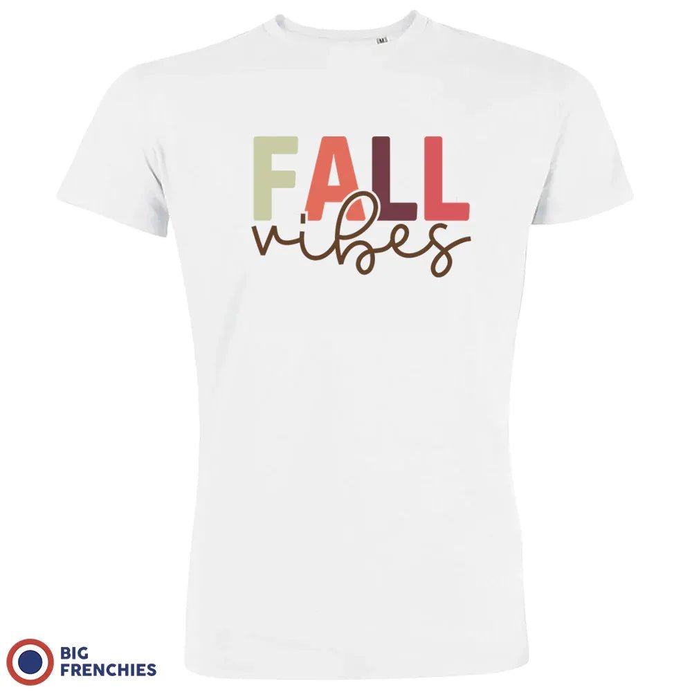 Fall Vibes Men's Organic Cotton Tee - Create Marketplace