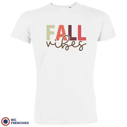 Fall Vibes Men's Organic Cotton Tee - Create Marketplace