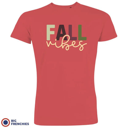 Fall Vibes Men's Organic Cotton Tee - Create Marketplace