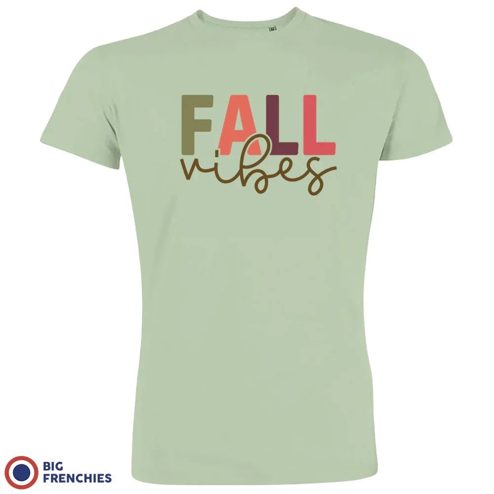 Fall Vibes Men's Organic Cotton Tee - Create Marketplace
