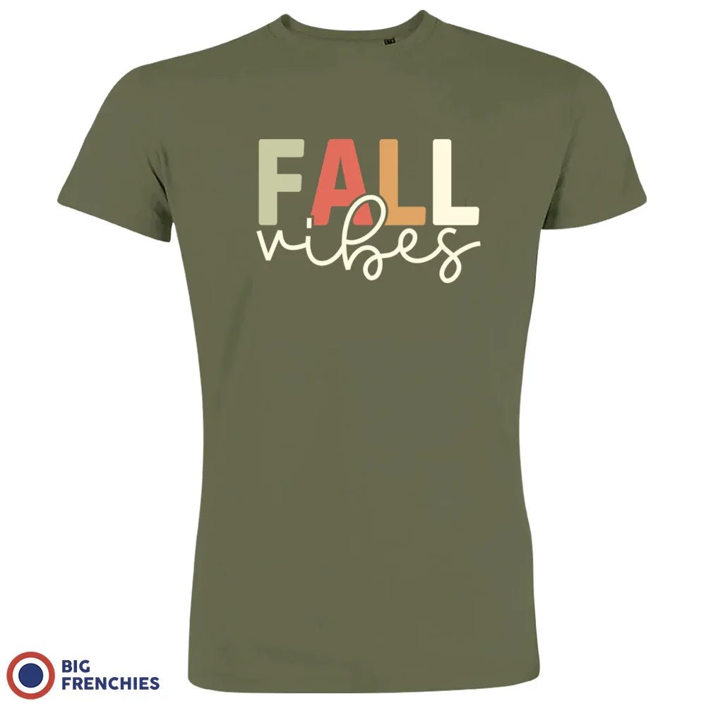 Fall Vibes Men's Organic Cotton Tee - Create Marketplace