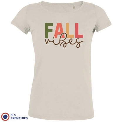 Fall Vibes Women's Organic Cotton Tee - Create Marketplace