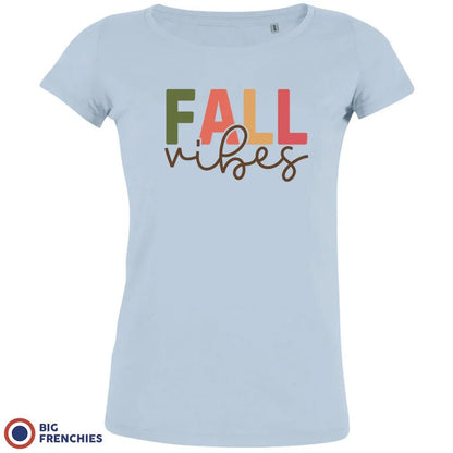 Fall Vibes Women's Organic Cotton Tee - Create Marketplace