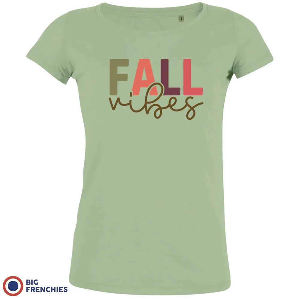 Fall Vibes Women's Organic Cotton Tee - Create Marketplace