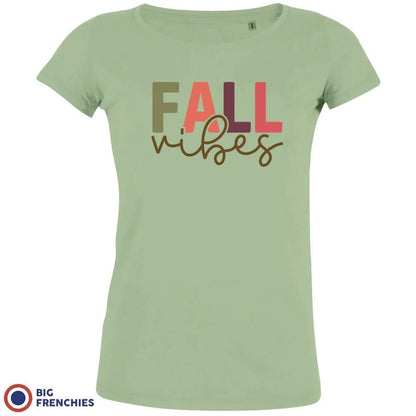 Fall Vibes Women's Organic Cotton Tee - Create Marketplace
