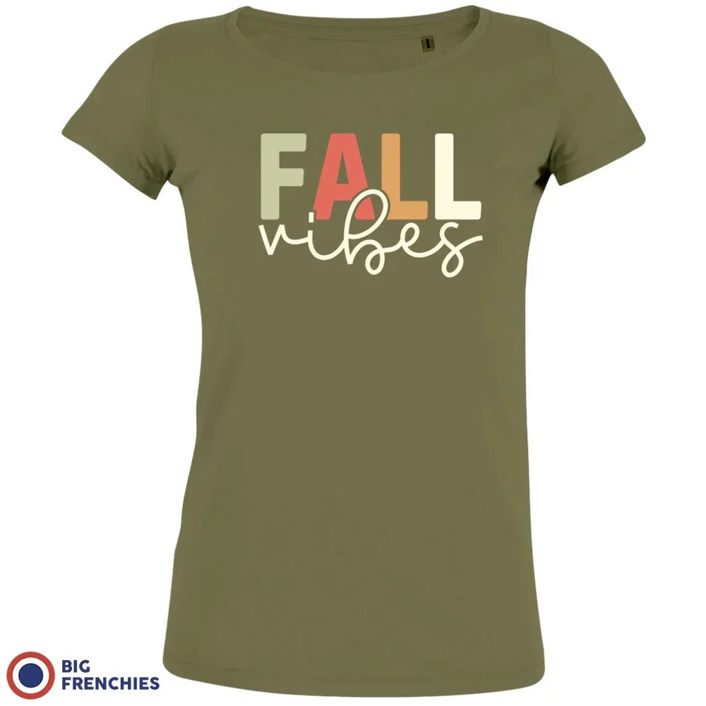 Fall Vibes Women's Organic Cotton Tee - Create Marketplace