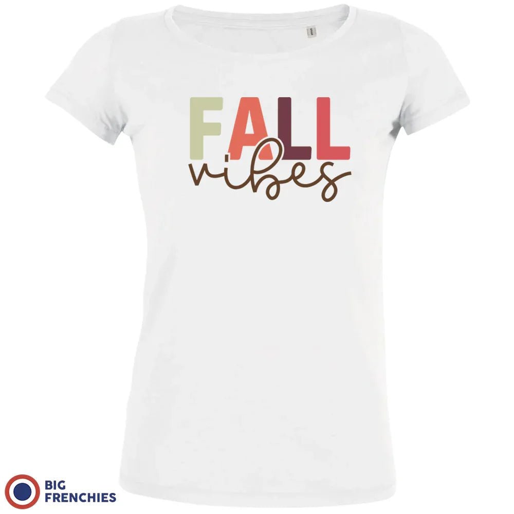 Fall Vibes Women's Organic Cotton Tee - Create Marketplace