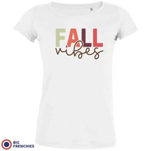 Fall Vibes Women's Organic Cotton Tee - Create Marketplace