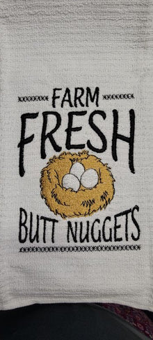 Farm Fresh Butt Nuggets Hand Towel - Create Marketplace