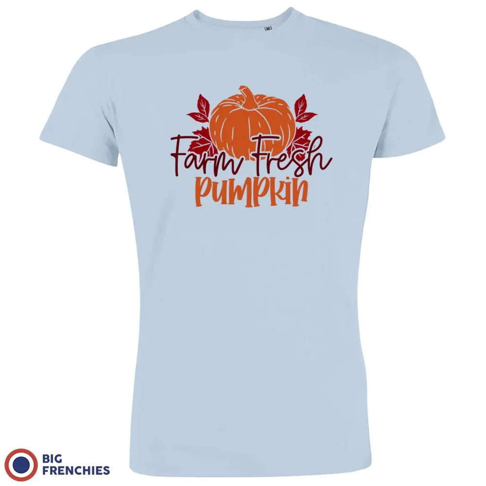 Farm Fresh Pumpkin Men's Organic Cotton Tee - Create Marketplace