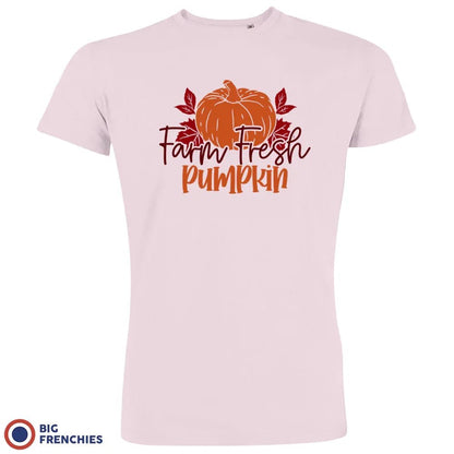 Farm Fresh Pumpkin Men's Organic Cotton Tee - Create Marketplace