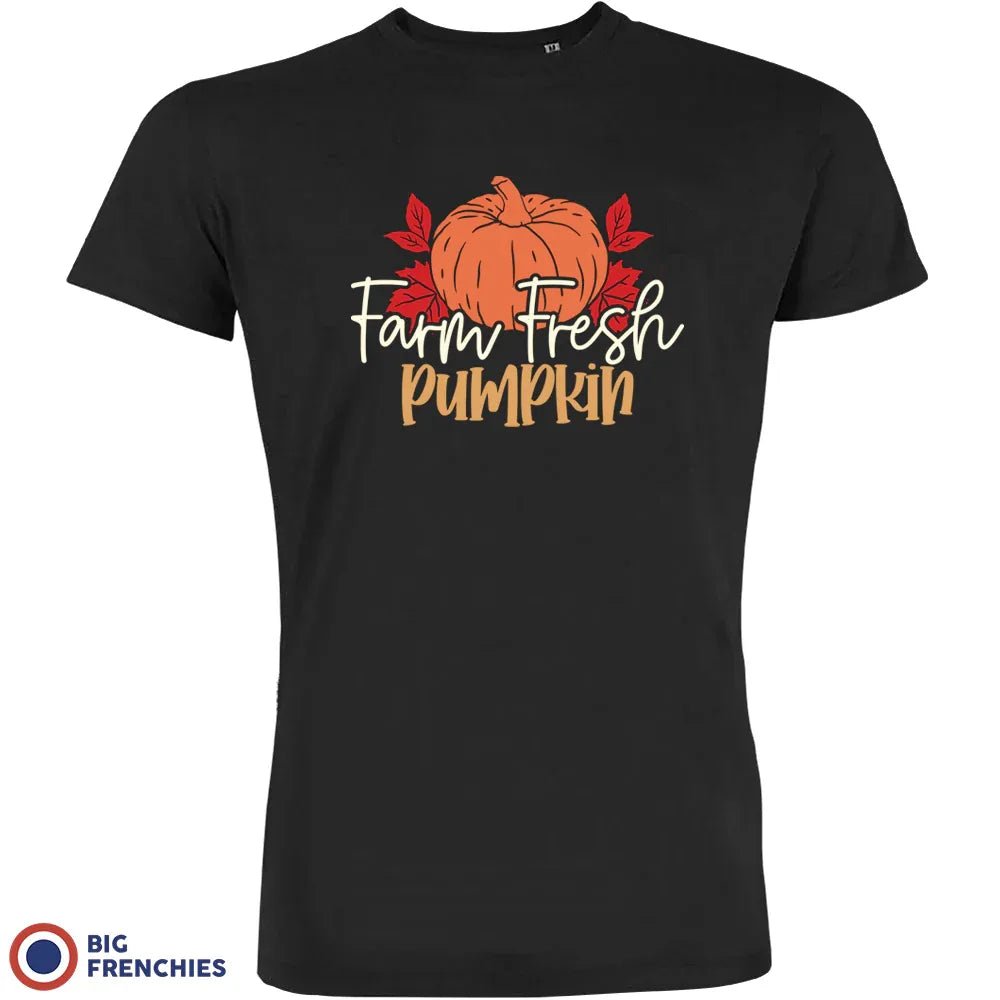 Farm Fresh Pumpkin Men's Organic Cotton Tee - Create Marketplace