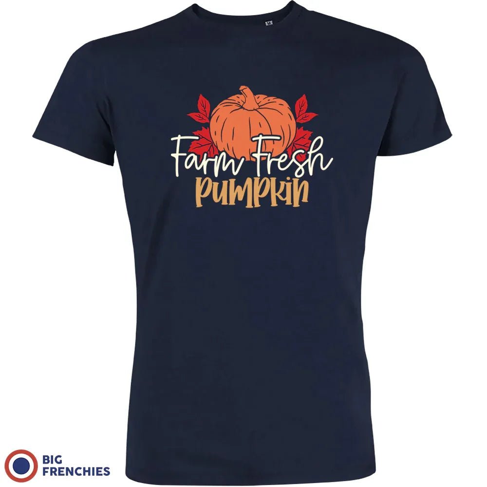 Farm Fresh Pumpkin Men's Organic Cotton Tee - Create Marketplace