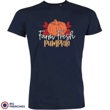 Farm Fresh Pumpkin Men's Organic Cotton Tee - Create Marketplace