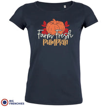 Farm Fresh Pumpkin Women's Organic Cotton Tee - Create Marketplace