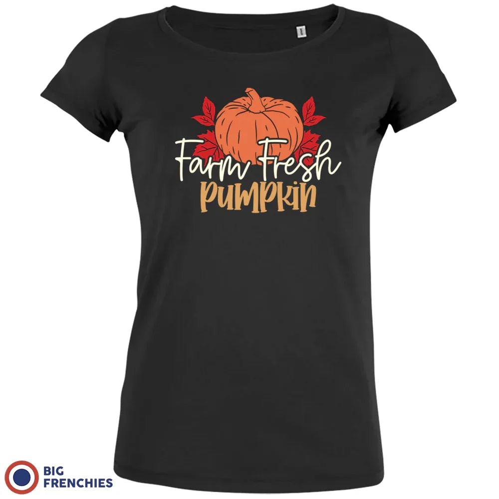 Farm Fresh Pumpkin Women's Organic Cotton Tee - Create Marketplace