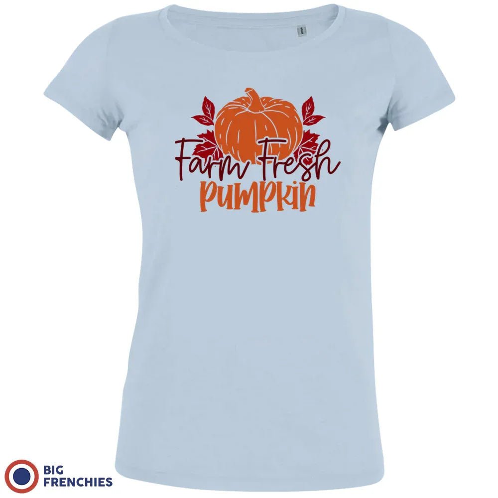 Farm Fresh Pumpkin Women's Organic Cotton Tee - Create Marketplace
