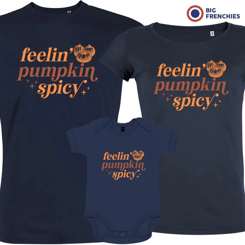 Feeling Pumpkin Spicy Matching Organic Cotton Family Set (Set of 3) - Create Marketplace