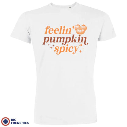 Feeling Pumpkin Spicy Men's Organic Cotton Tee - Create Marketplace
