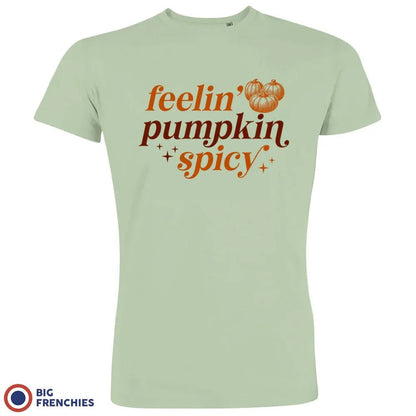 Feeling Pumpkin Spicy Men's Organic Cotton Tee - Create Marketplace