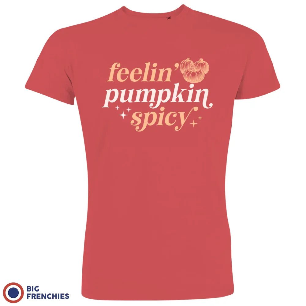 Feeling Pumpkin Spicy Men's Organic Cotton Tee - Create Marketplace