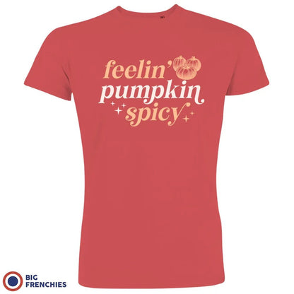 Feeling Pumpkin Spicy Men's Organic Cotton Tee - Create Marketplace