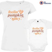 Feeling Pumpkin Spicy Mom and Child Organic Cotton family Set (Set of 2) - Create Marketplace