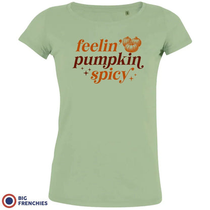Feeling Pumpkin Spicy Women's Organic Cotton Tee - Create Marketplace
