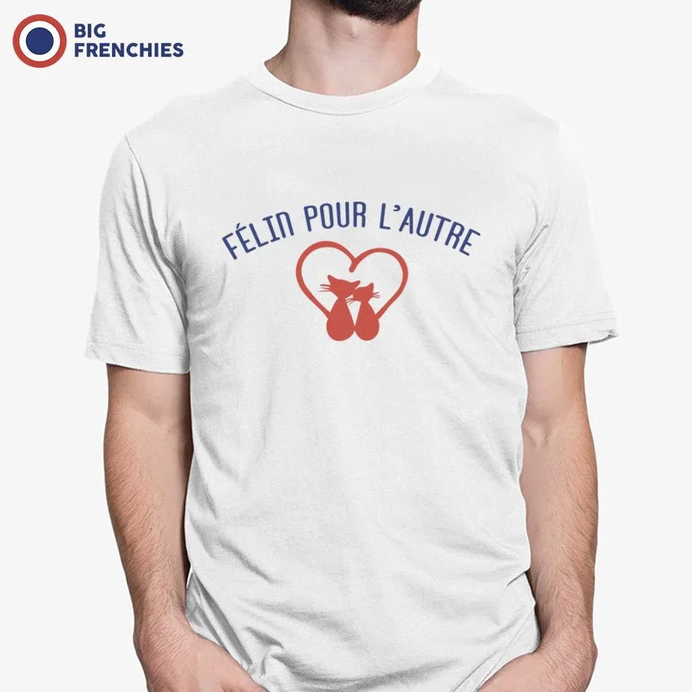 Félin Pour L'autre Men's Organic Cotton Tee - Create Marketplace