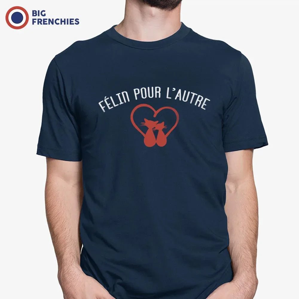 Félin Pour L'autre Men's Organic Cotton Tee - Create Marketplace