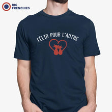 Félin Pour L'autre Men's Organic Cotton Tee - Create Marketplace