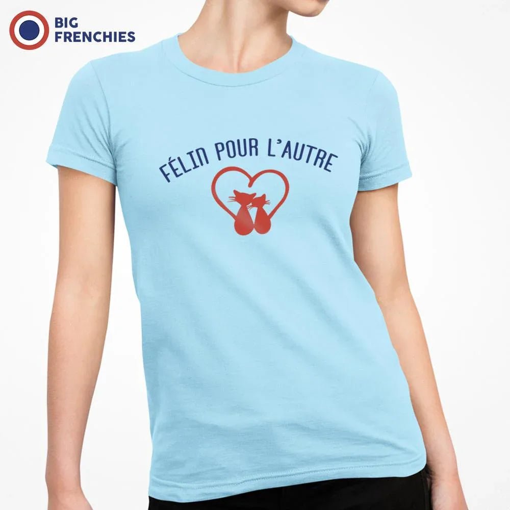 Félin Pour L'autre Women's Organic Cotton Tee - Create Marketplace