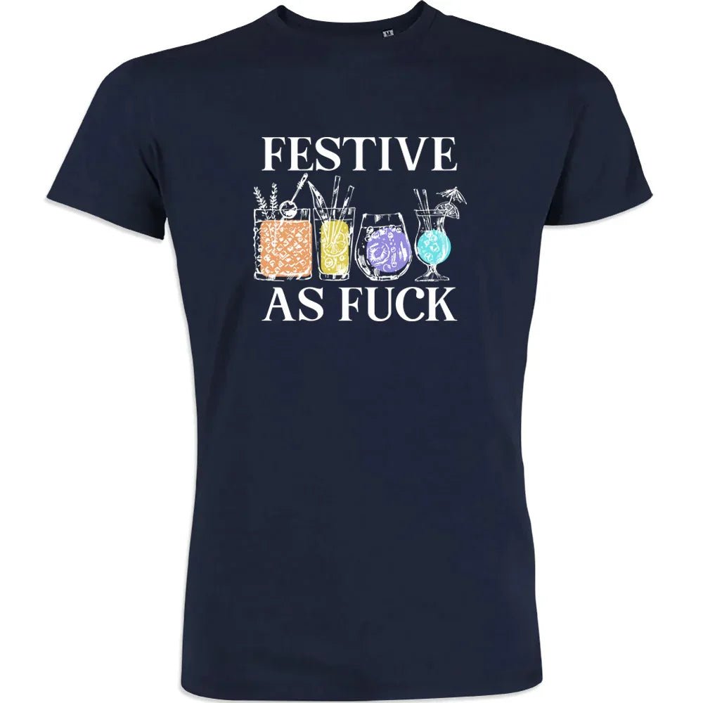 Festive as F Men's Organic Cotton Tee - Create Marketplace