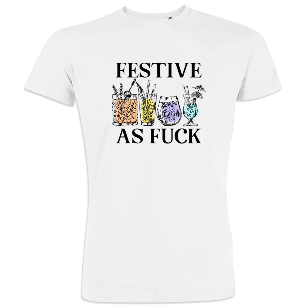 Festive as F Men's Organic Cotton Tee - Create Marketplace