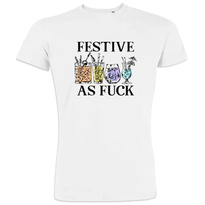 Festive as F Men's Organic Cotton Tee - Create Marketplace