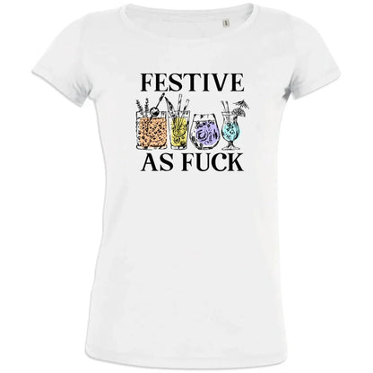 Festive as F Women's Organic Cotton Tee - Create Marketplace