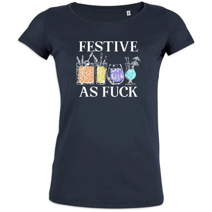 Festive as F Women's Organic Cotton Tee - Create Marketplace