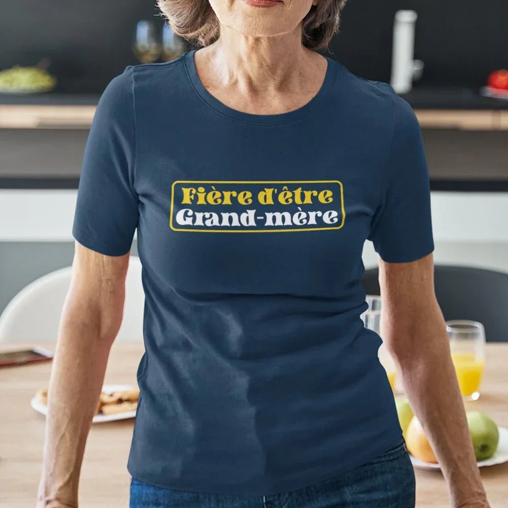 Fière d'être grand-mère Women's Organic Cotton Tee - Create Marketplace