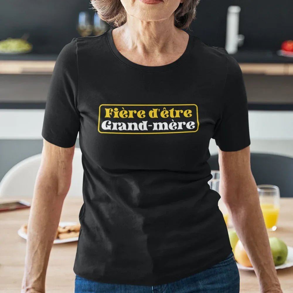 Fière d'être grand-mère Women's Organic Cotton Tee - Create Marketplace